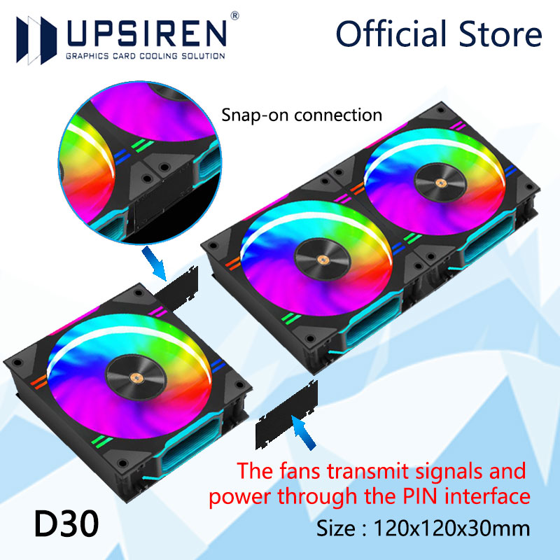 UPSIREN D30 120X120X30mm Compu - Pc Water Cooling review and price
